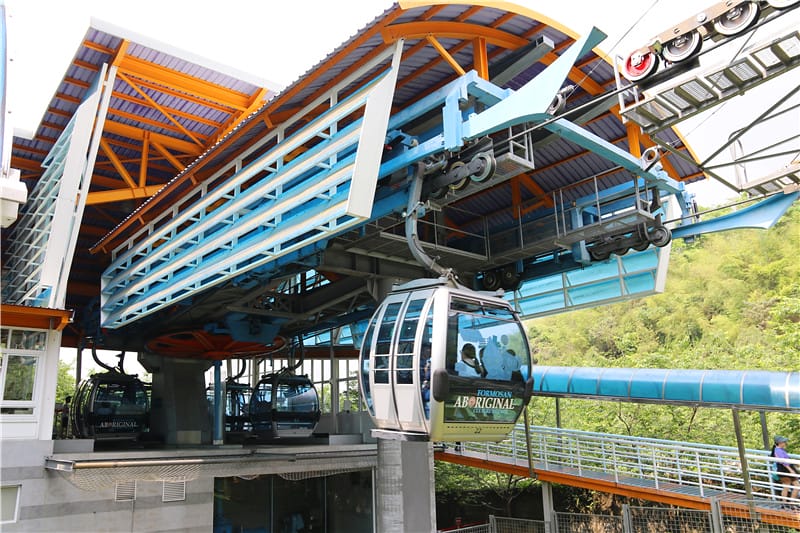 南投旅遊-九族文化村 纜車丨文化丨遊樂園 老記憶.新生命 沒有櫻花季也好好玩~ - 第22張圖 IMG_4624
