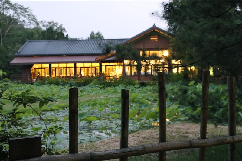 南投旅遊-紙教堂 Paper Dome 月光下的紙教堂猶如寶盒盤的閃閃發亮 - 第2張圖 IMG_4990