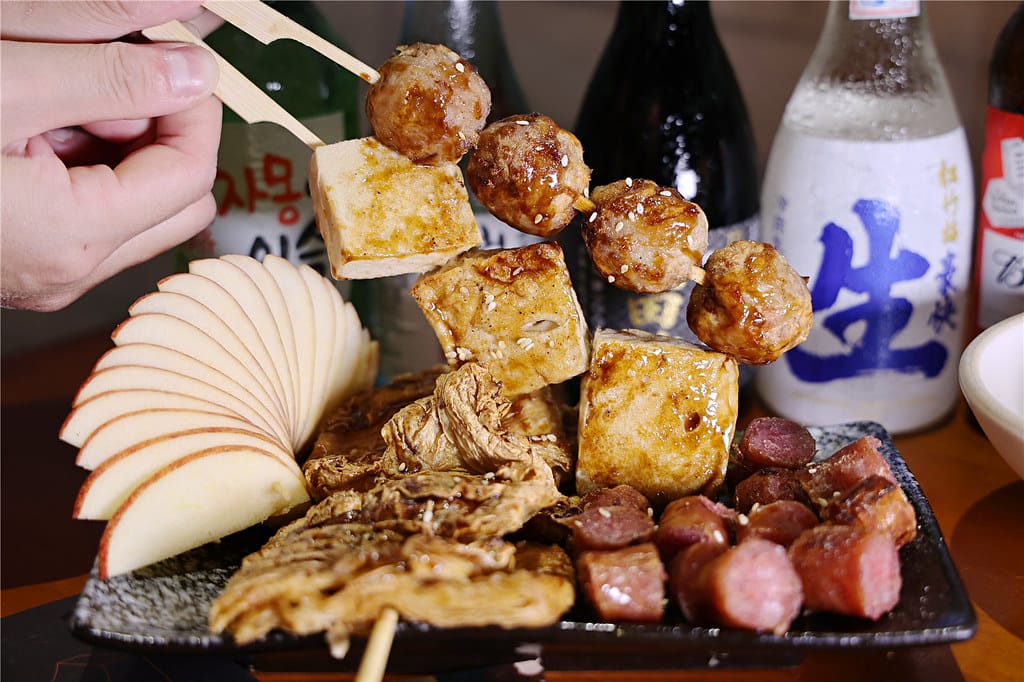 雲林美食-酒窩焼き鳥 招牌起司烤飯糰丨宵夜場不敗的人氣選擇~ 090A1015