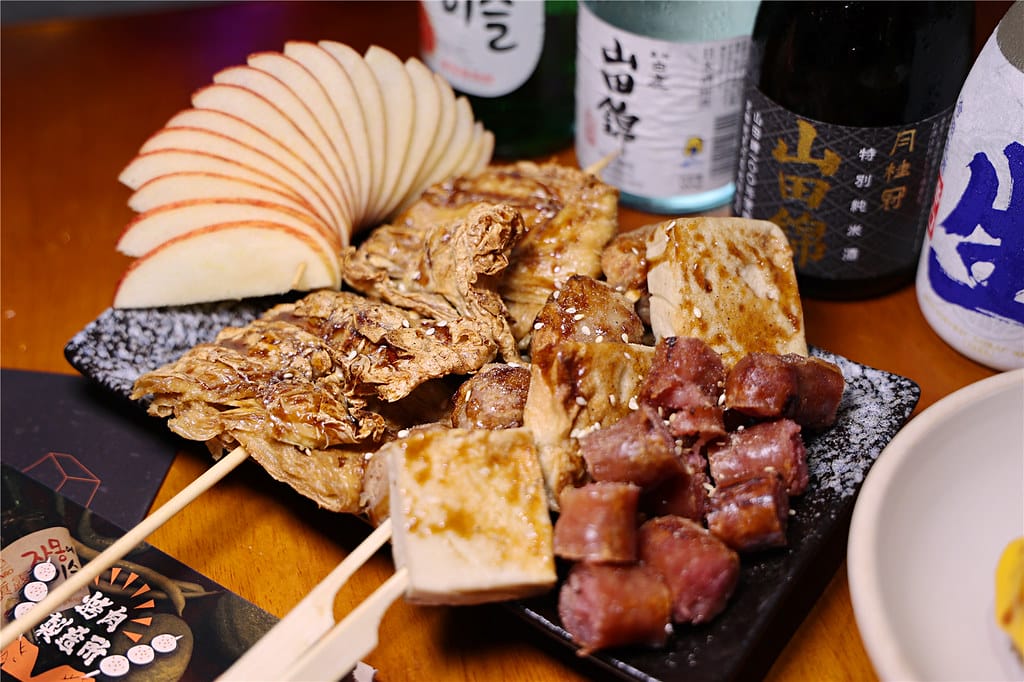 雲林美食-酒窩焼き鳥 招牌起司烤飯糰丨宵夜場不敗的人氣選擇~ 090A0979