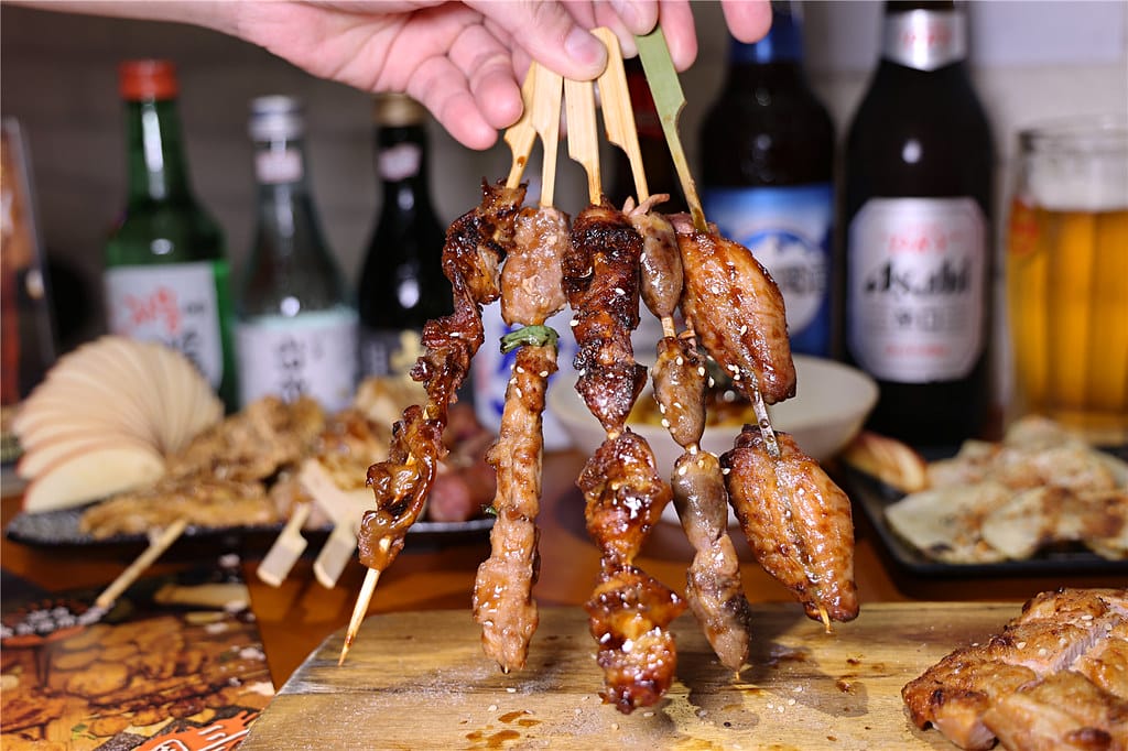 雲林美食-酒窩焼き鳥 招牌起司烤飯糰丨宵夜場不敗的人氣選擇~ 090A1012