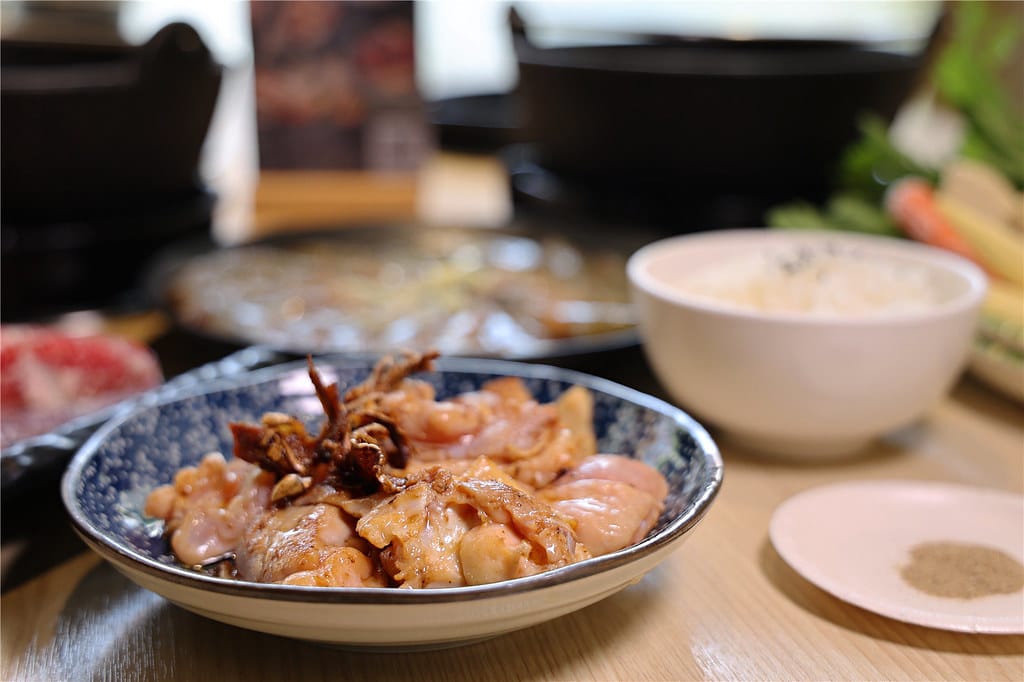 嘉義美食-八石什鍋(嘉義店) 食補火鍋湯頭的專家丨飲料.蔬菜 090A1070
