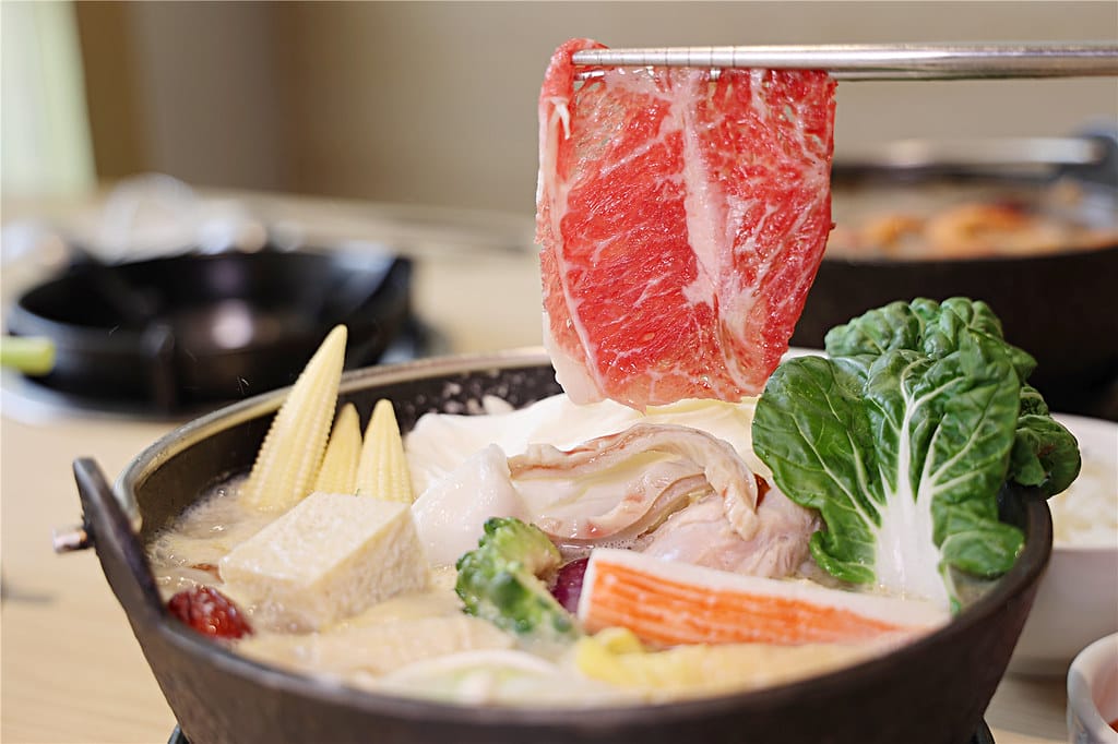 嘉義美食-八石什鍋(嘉義店) 食補火鍋湯頭的專家丨飲料.蔬菜 090A1140
