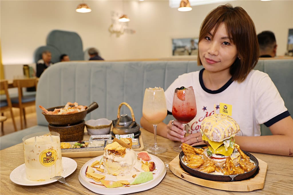 台南三井美食-被舒芙蕾耽誤的釡飯餐廳丨招牌雙色起司瀑布漢堡及 090A8567