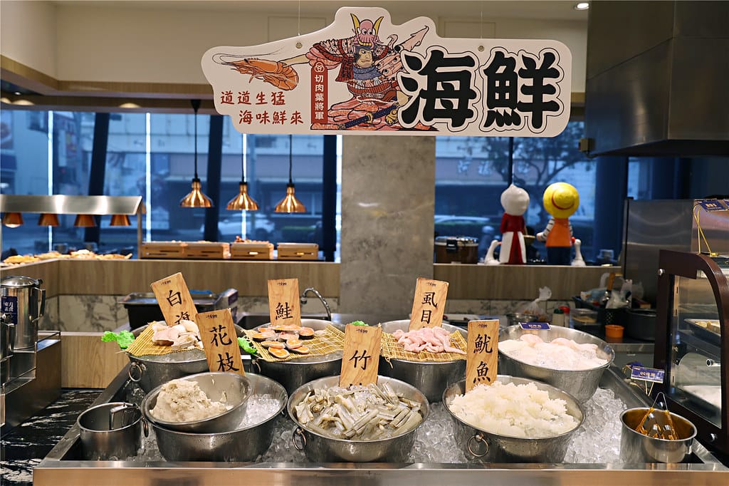 屏東美食-新千葉火鍋(屏東店) 不只是火鍋吃到飽? 猶如高檔