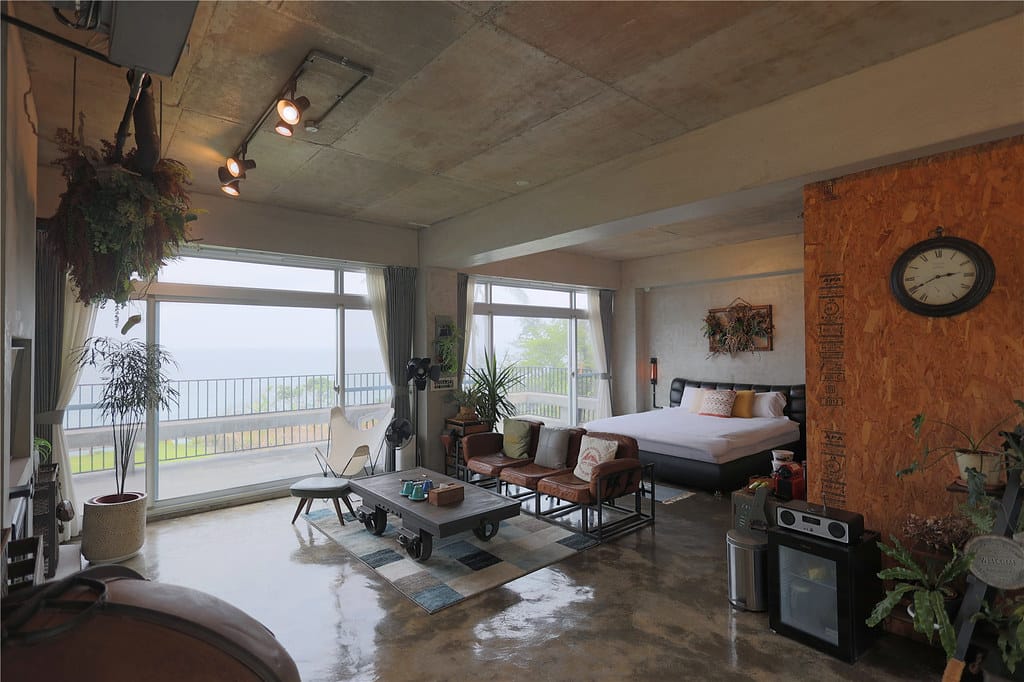 花蓮住宿-Noosa海岸行館 一間距離海岸線僅需60秒的海景