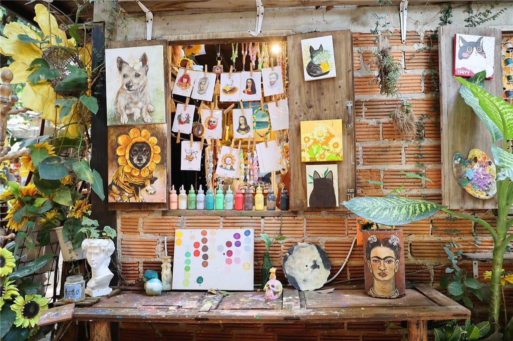 清邁旅遊-Baan Kang Wat 職人工匠丨藝術文創丨D