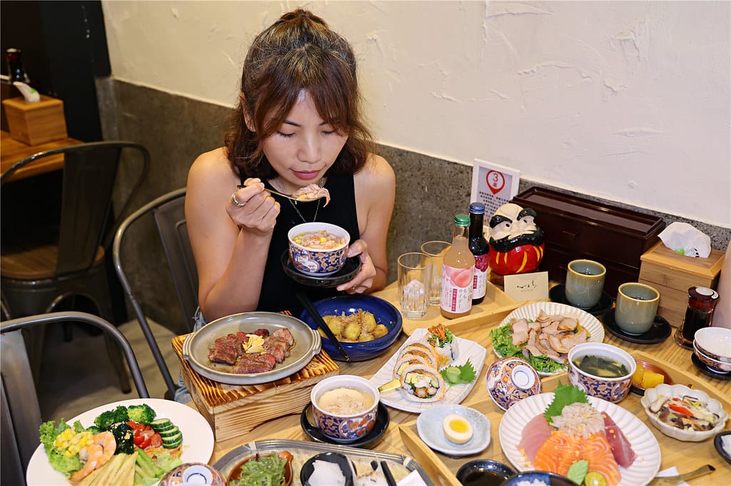 嘉義美食-心晴 日式定食專売 上班族最愛日式簡餐料理丨家庭聚