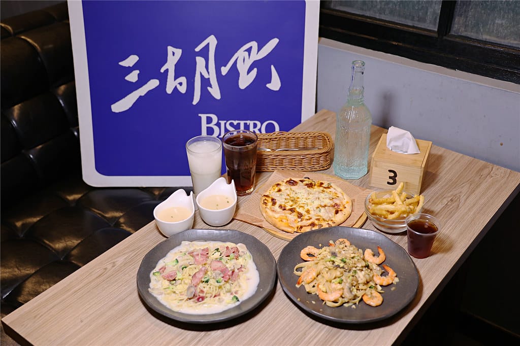 台南美食-三胡町 義式餐館 老宅裡的平價餐酒館丨學生家庭聚餐