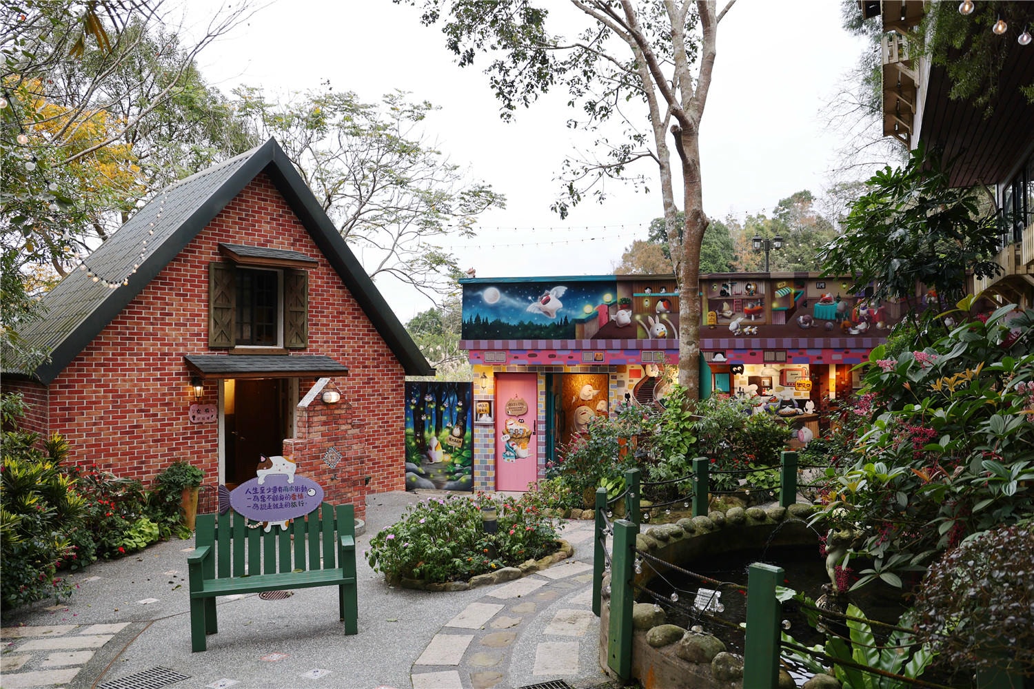 苗栗住宿-南庄橄欖樹咖啡民宿 走進迷霧森林裡的童話小屋丨萌寵貓咪是你的玩伴還是僕人!?