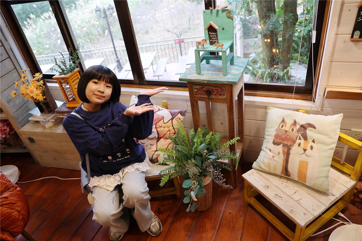 苗栗住宿-南庄橄欖樹咖啡民宿 走進迷霧森林裡的童話小屋丨萌寵貓咪是你的玩伴還是僕人!?