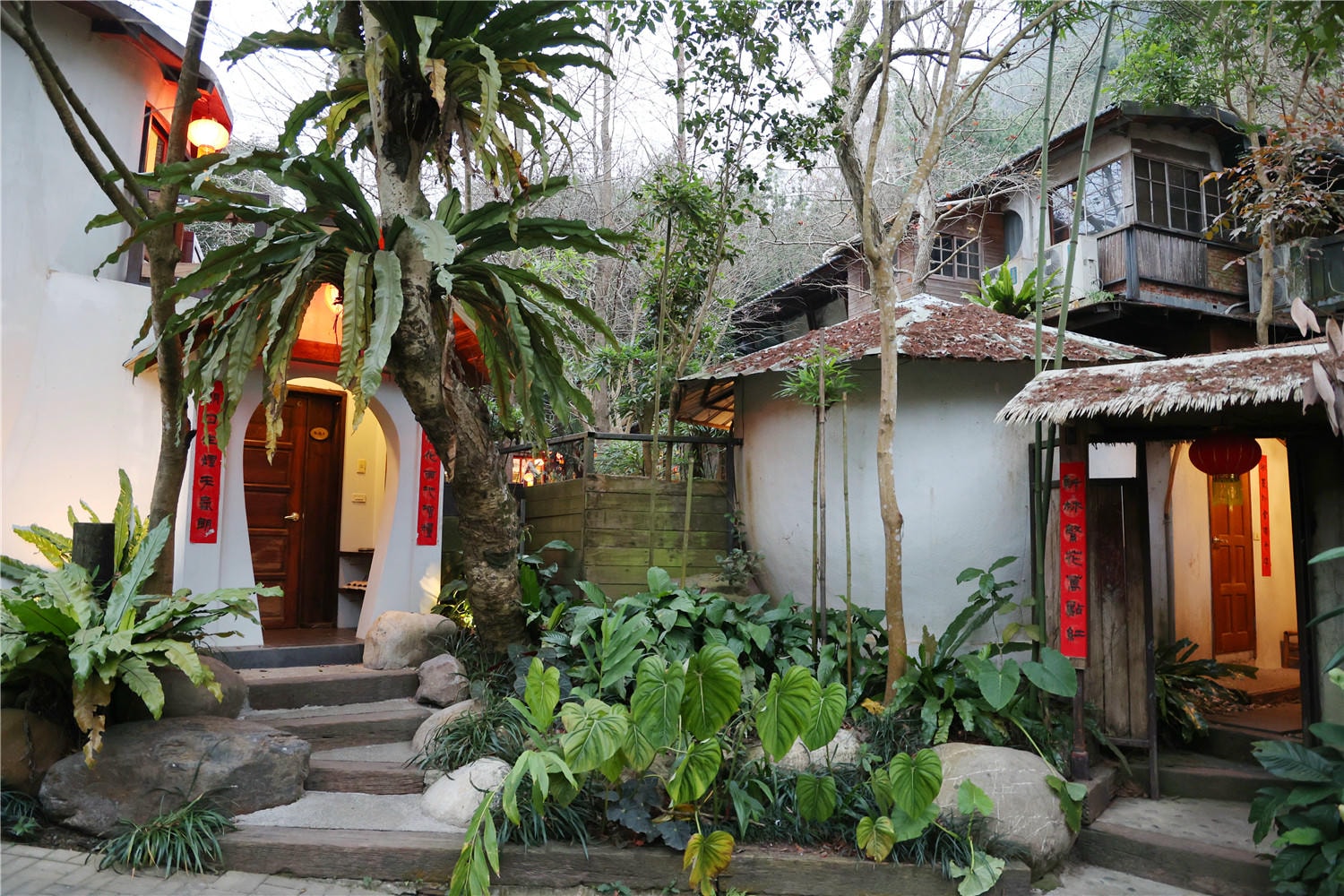苗栗住宿-卓也小屋度假園區 藏身於森林裡的江南古厝丨體驗藍染DIY藝術創作 - 第41張圖 苗栗住宿-卓也小屋度假園區 藏身於森林裡的江南古厝丨體驗藍染DIY藝術創作