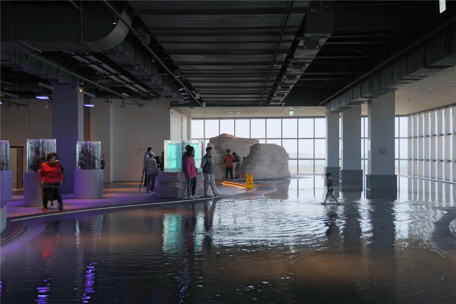 台中旅遊-台中海洋館 猶如海洋藝術展覽般的水族館丨企鵝隧道超吸睛