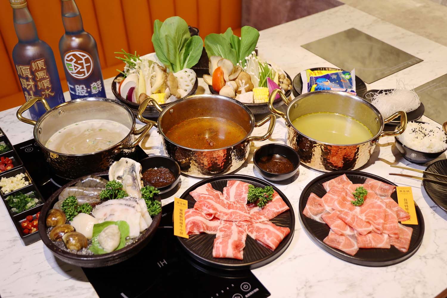 台南美食-七股鮮黃金鍋 重新調整再出發! 質感個人鍋物丨飲料無限暢飲