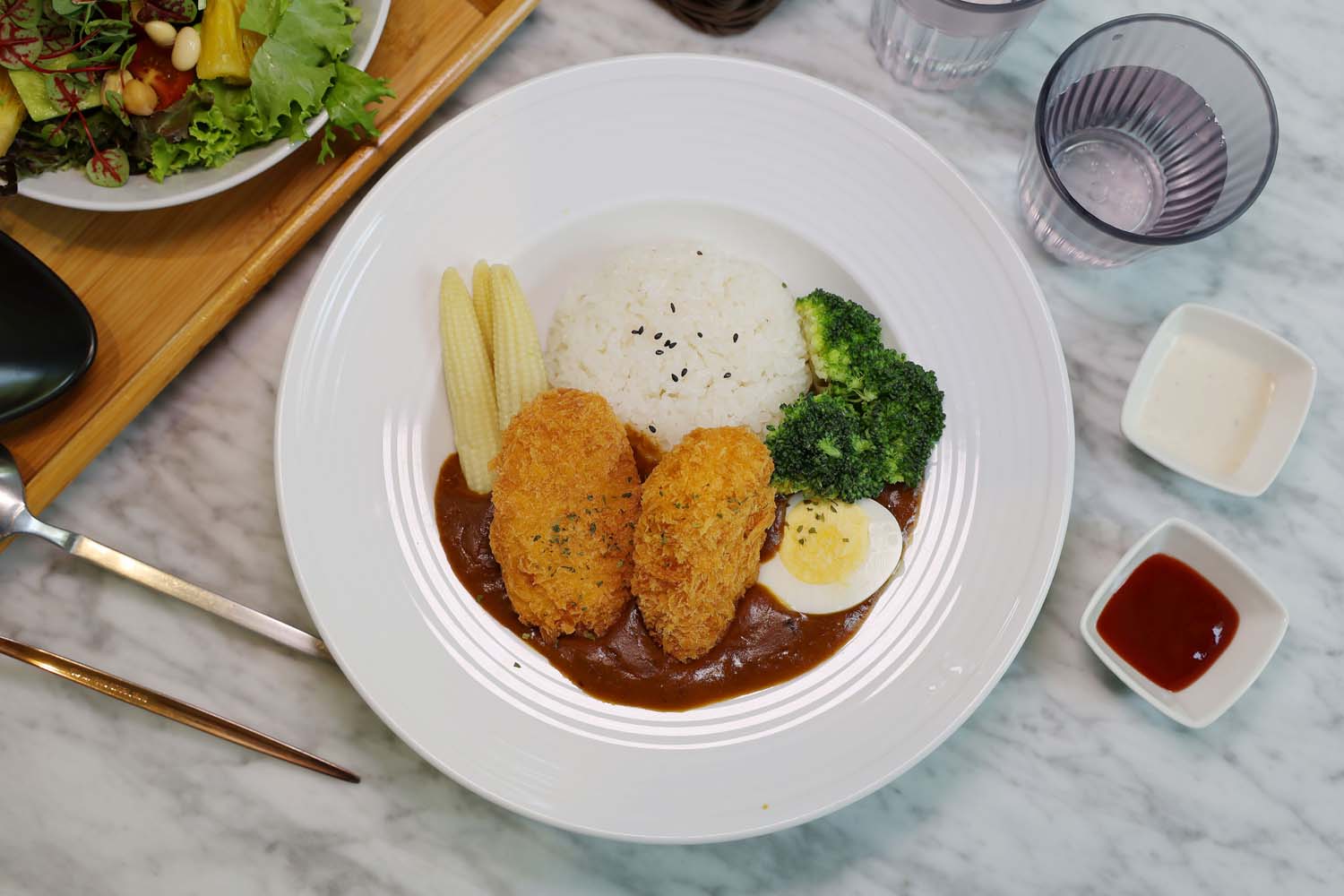 嘉義美食-楓丹白露cafe 隱身於科技園區內的質感景觀咖啡餐廳