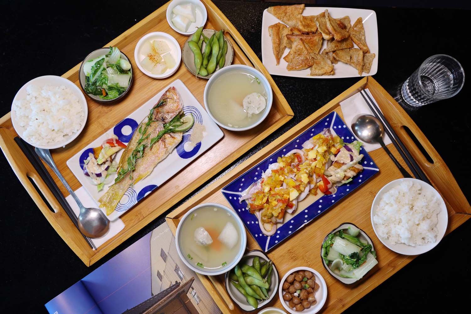 高雄美食-意滿漁 赤崁海濱旁的海景咖啡餐廳丨提供每日限定鮮魚料理套餐